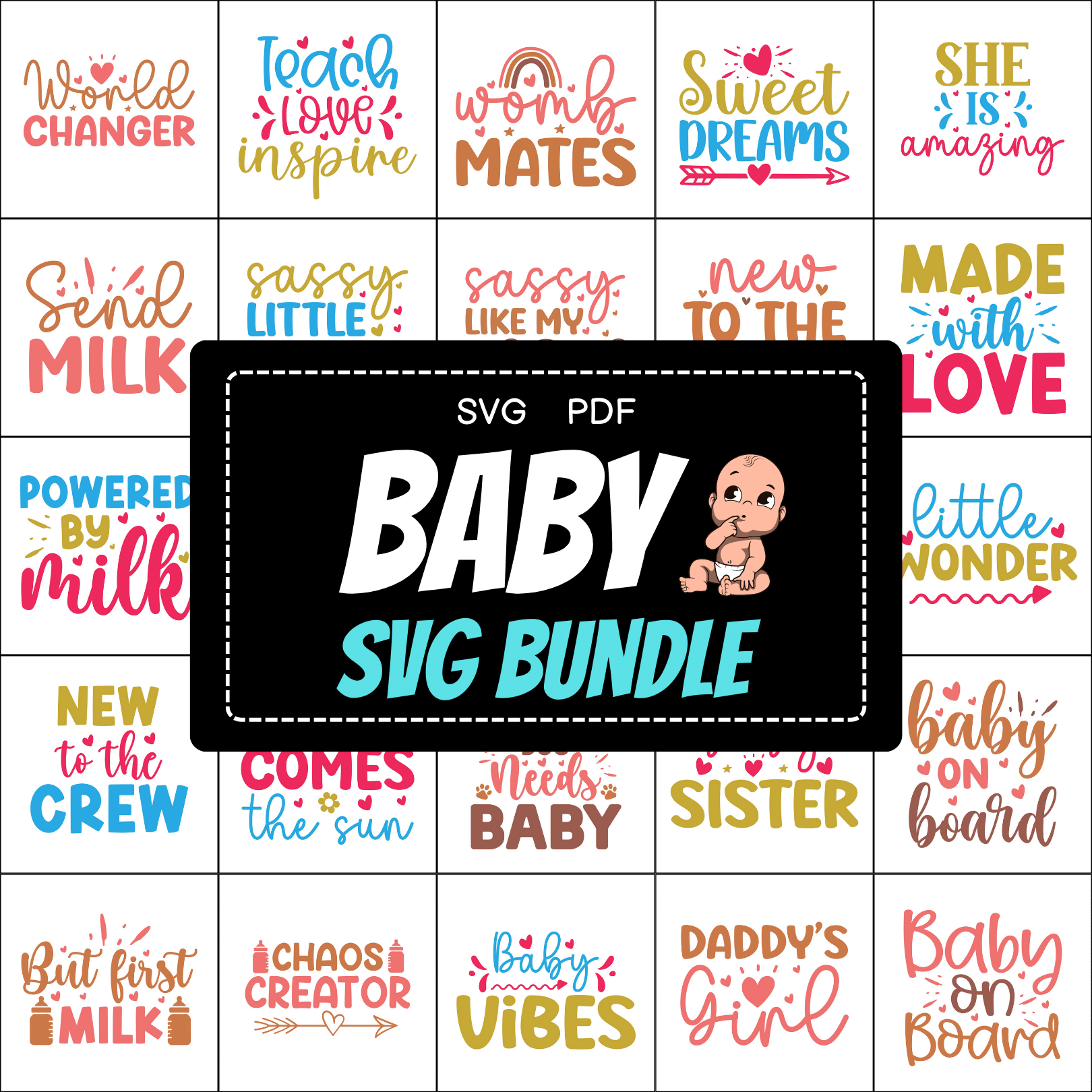 Baby SVG Bundle