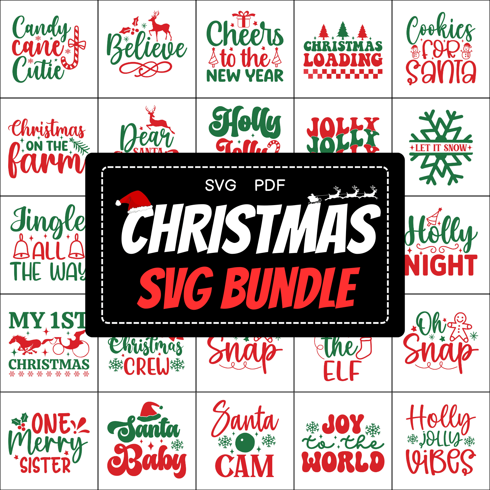 Christmas SVG Bundle