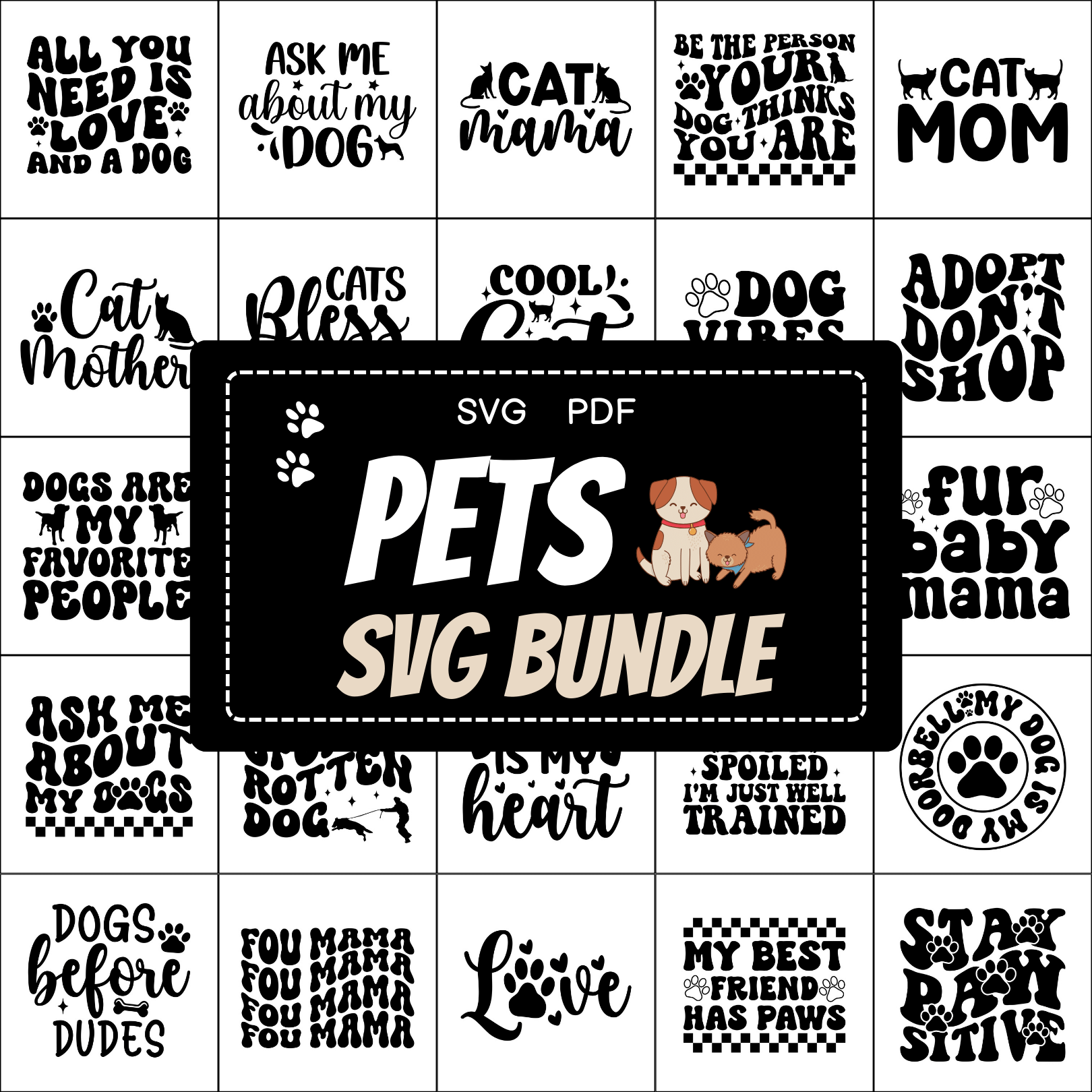 Pets SVG Bundle