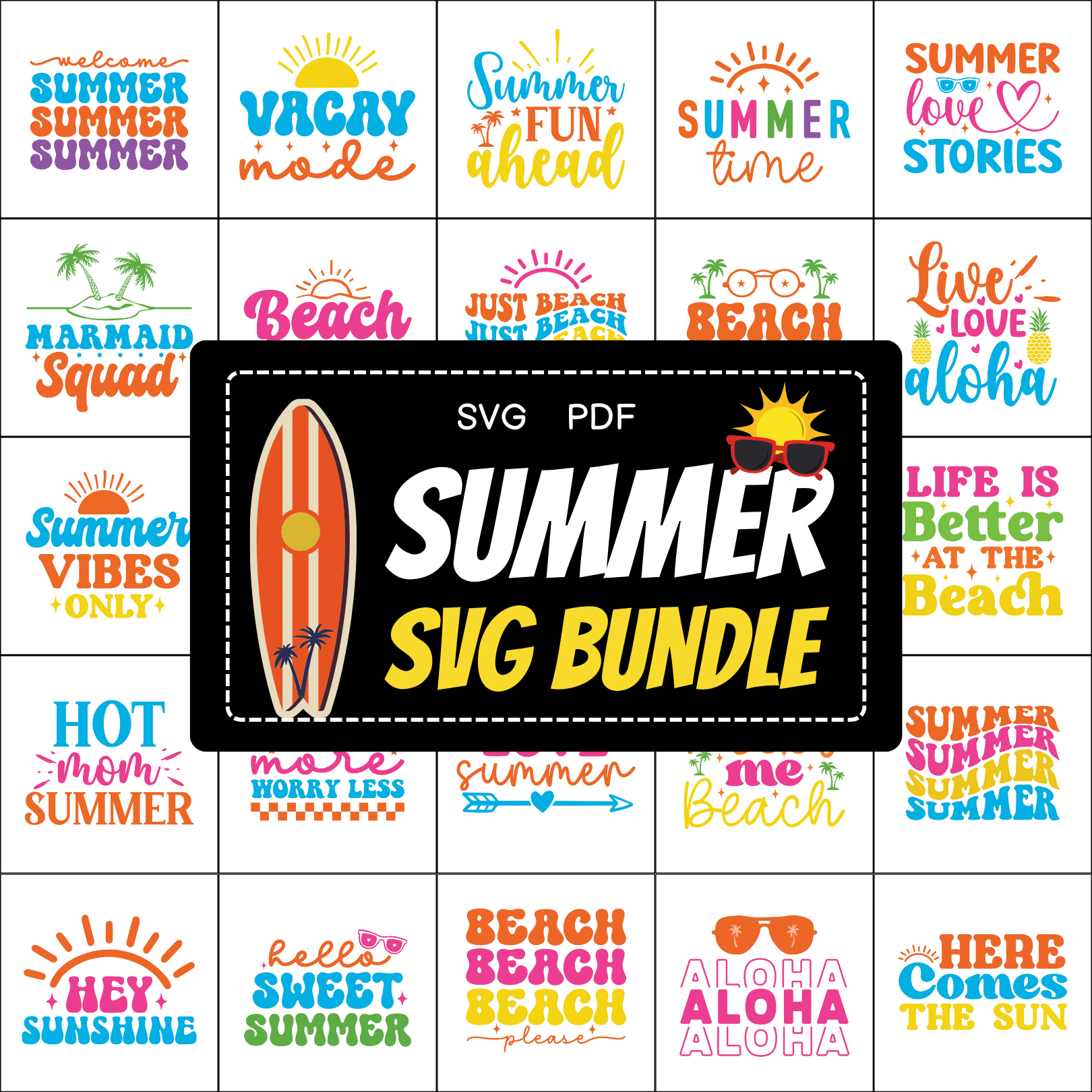 Summer SVG Bundle